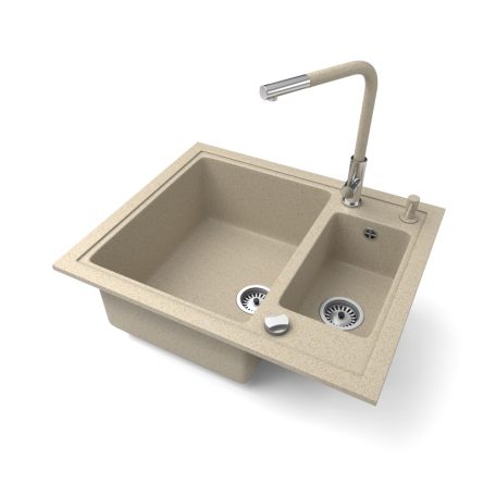 Gránit mosogató - NERO Arriva  - bézs