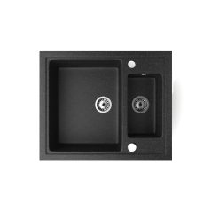 Gránit mosogató - NERO Arriva  - szemcsés fekete