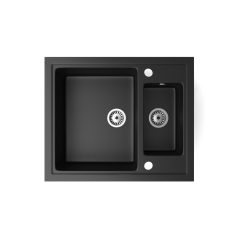 Gránit mosogató - NERO Arriva  - matt fekete