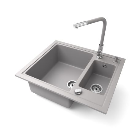 Gránit mosogató - NERO Arriva  - Szürke