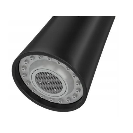 Gamma Vegas mosogató csaptelep - kivehető zuhanyfej - fekete