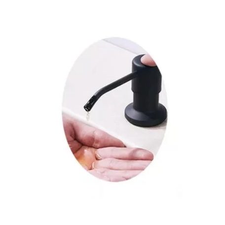 Mosogatószer adagoló - 300ml - Gamma (matt fekete) 