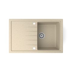 Gránit mosogatótálca - NERO Eris - bézs