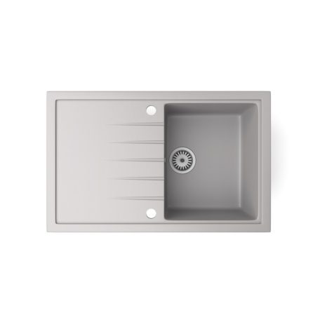 Gránit mosogatótálca - NERO Eris - szürke