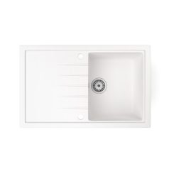 Gránit mosogatótálca - NERO Eris - fehér