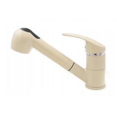 SHOWER gránit mosogató Csaptelep - Zuhanyfejes (bézs)