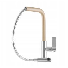   LINEA gránit mosogató Csaptelep - Kihúzható fejjel (bézs)