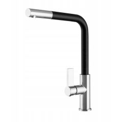   LINEA gránit mosogató Csaptelep - Kihúzható fejjel (fekete)