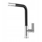 LINEA gránit mosogató Csaptelep - Kihúzható fejjel (fekete)