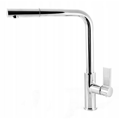 LINEA Mosogató Csaptelep - Kihúzható Fej - Króm