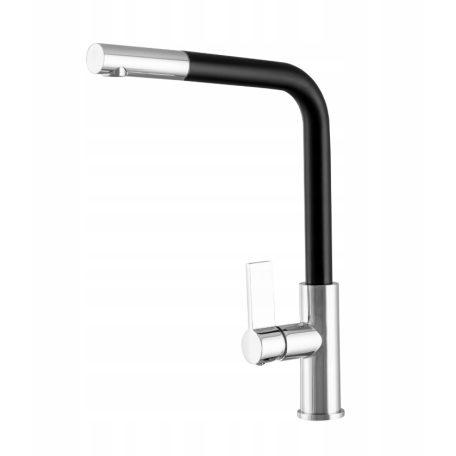 LINEA Mosogató Csaptelep - Kihúzható Fej - Matt Fekete