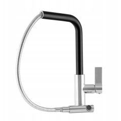 LINEA Mosogató Csaptelep - Kihúzható Fej - Matt Fekete