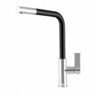 LINEA Mosogató Csaptelep - Kihúzható Fej - Matt Fekete