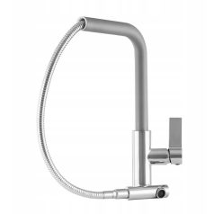   LINEA gránit mosogató Csaptelep - Kihúzható fejjel (szürke)