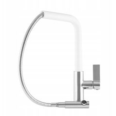   LINEA gránit mosogató Csaptelep - Kihúzható fejjel (fehér)