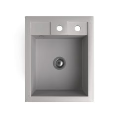 Gránit mosogató - NERO Parma - szürke