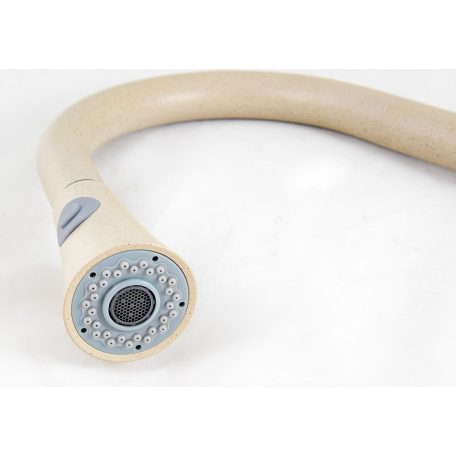 SNAKE gránit mosogató csaptelep - kihúzható fejjel - Bézs