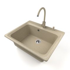 Gránit mosogató - NERO Italia - bézs