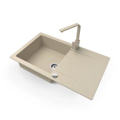 Gránit mosogatótálca - NERO Gold - bézs