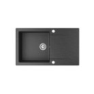 Gránit mosogatótálca - NERO Gold - szemcsés fekete