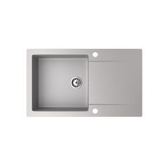 Gránit mosogatótálca - NERO Gold - szürke