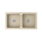 Gránit mosogatótálca - NERO Lybra - bézs