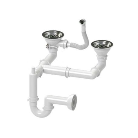 Gránit mosogatótálca - NERO Lybra - fehér