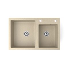 Gránit mosogatótálca - NERO Palazzo - bézs