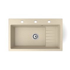 Gránit mosogatótálca - NERO Boss - bézs