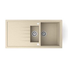 Gránit mosogató - NERO Solarys - bézs