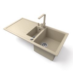 Gránit mosogató - NERO Solarys - bézs