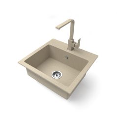 Gránit mosogatótálca - NERO Uno - bézs