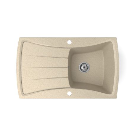 Gránit mosogatótálca - NERO Venezia - bézs