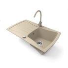 Gránit mosogatótálca - NERO Venezia - bézs