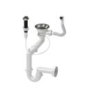 Gránit mosogatótálca - NERO Venezia - matt fekete