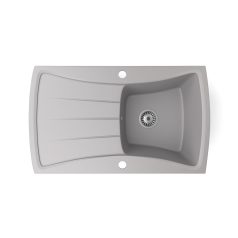 Gránit mosogatótálca - NERO Venezia - szürke