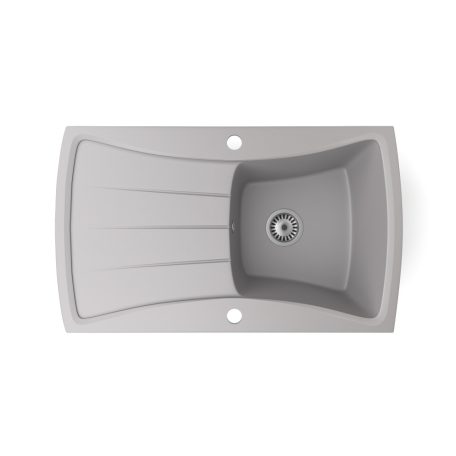 Gránit mosogatótálca - NERO Venezia - szürke