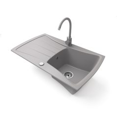 Gránit mosogatótálca - NERO Venezia - szürke