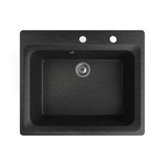 Gránit mosogató - NERO Italia - szemcsés fekete