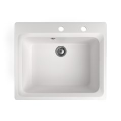 Gránit mosogató - NERO Italia - fehér